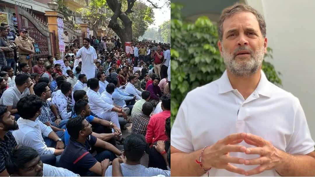 पुण्यातील MPSC विद्यार्थ्यांच्या आंदोलनाला राहुल गांधींचा पाठिंबा, सोशल मीडियावर पोस्ट करत म्हणाले...