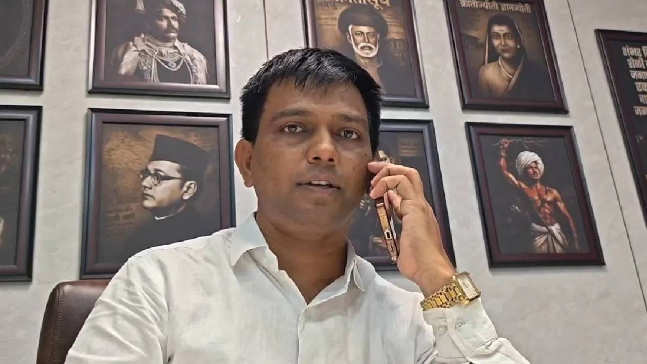 Nitesh Karale contesting Nagpur graduate constituency election