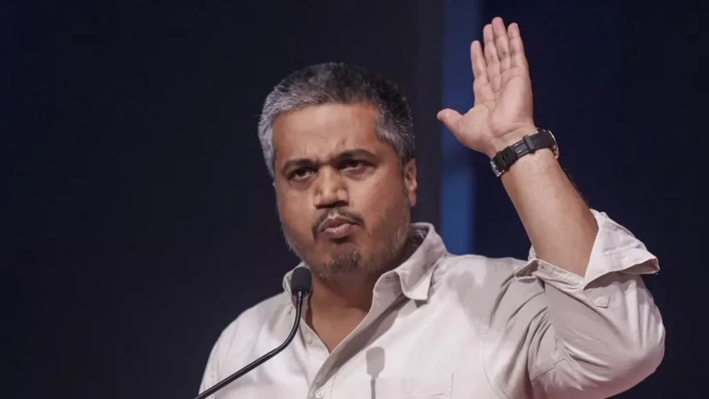 Rajendra Raut criticizes Rohit Pawar over drought and politics